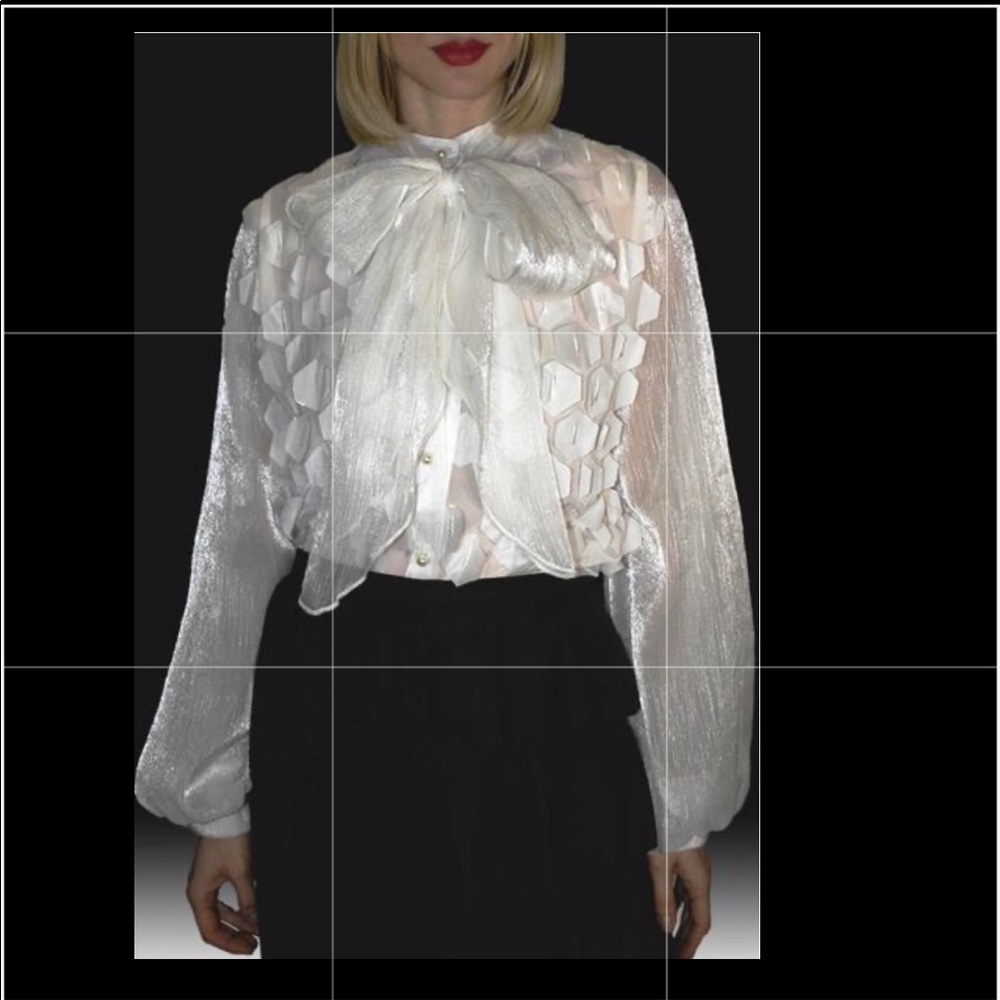 N by Nancy Hex Sheer Blouse